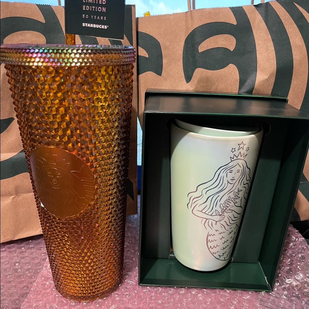 Starbucks 50th Anniversary Tumbler set